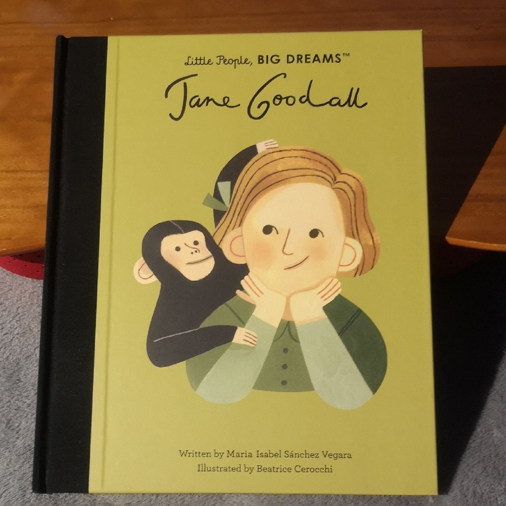 Beautiful Little People, Big Dreams Jane Goodall Children's Hardcover Book